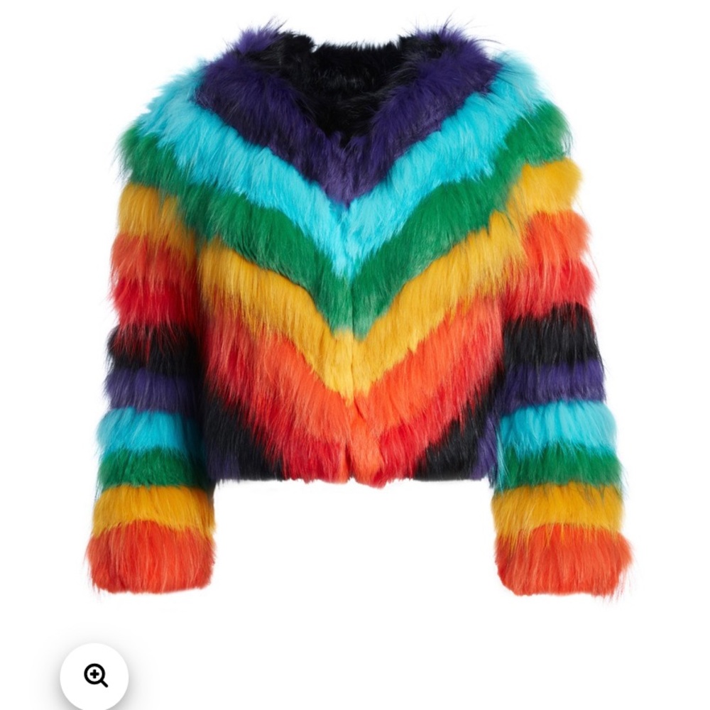 ISO ALICE + Olivia fawn rainbow jacket
